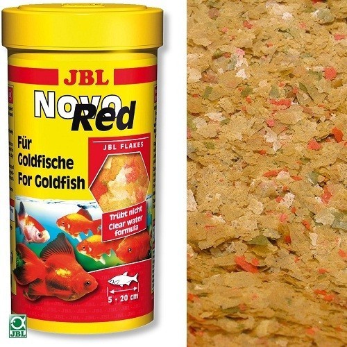 JBL NovoRed 100мл. - Основна храна за златни рибки - люспа
