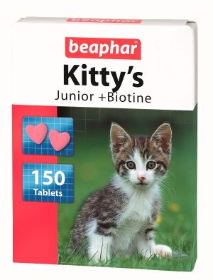 Beaphar Kitty's - сърчица за малки котенца 150бр