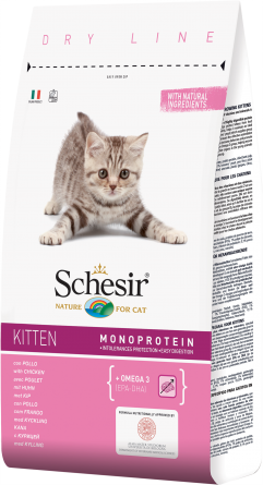 Schesir kitten 400 g. с пиле