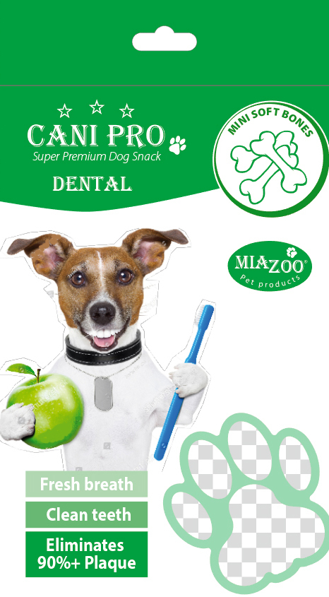 Cani Pro Dental Mini Soft Bones Дентални мини кокалчета, 84 гр