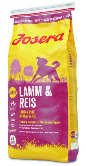 Josera 12.5кг с агнешко и ориз за всички породи
