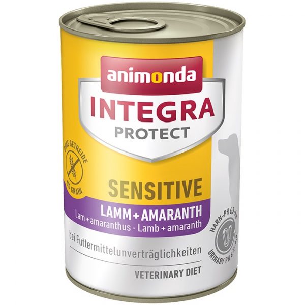 Integra Protect Sensitive с агнешко и амарант, 400 гр