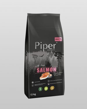 Piper Super Premium Salmon 12кг - гр.храна за израснали кучета със свежа сьомга