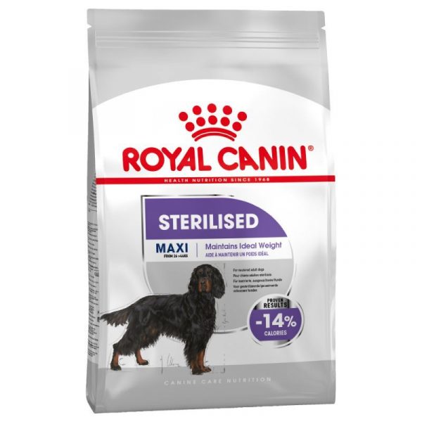Royal Canin- MAXI STERILILISED ADULT храна за кастрирани куче от едри породи