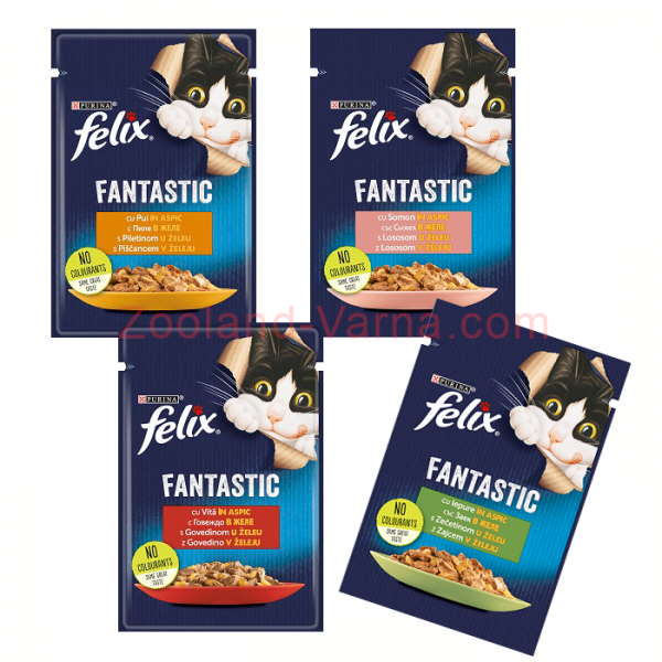 FELIX® Fantastic Грил в Желе 85 гр. ВСИЧКИ видове