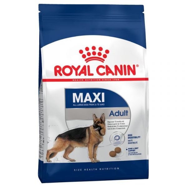 Royal Canin MAXI Adult за кучета над 15 месеца от едри породи