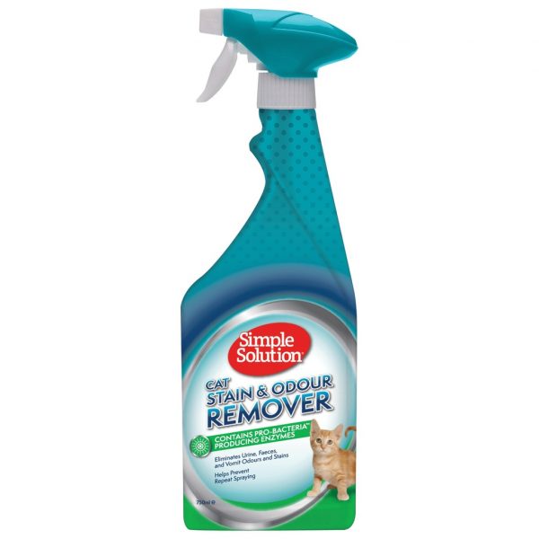 Simple Solution Stain&Odour Remover за котки против петна и миризми 0.750 л.