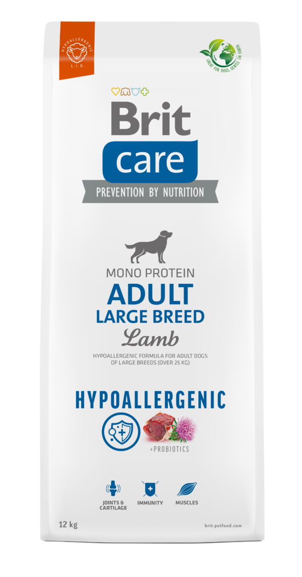 Brit Care Adult Large Hypoallergenic Агне 12 кг