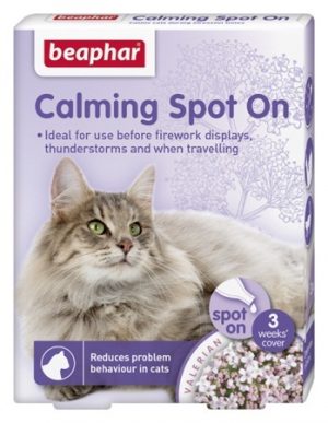 Beaphar Calming Spot On – успокояващи пипети за котки, 3 бр