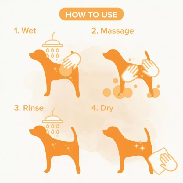 Beaphar Shampoo Brown Coat - шампоан с алое вера за кафява козина 250мл - Image 3