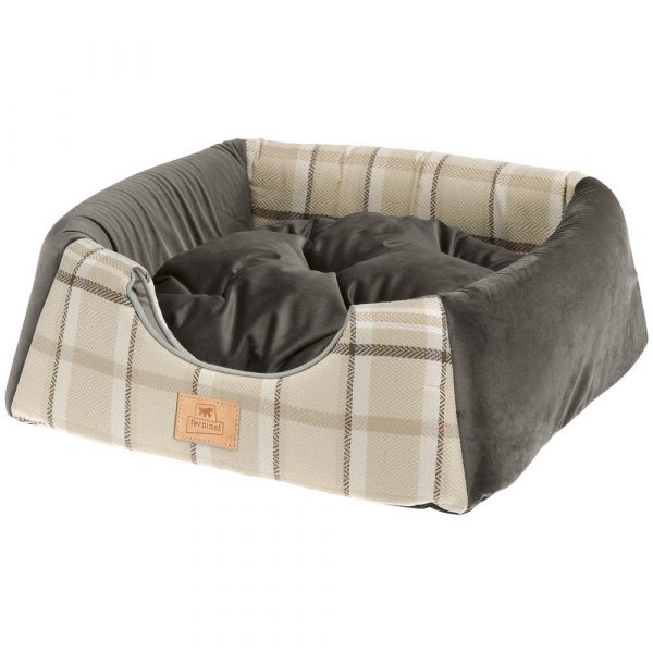 Ferplast Легло Edinburgh, кафяво 44х44х33см - Image 3