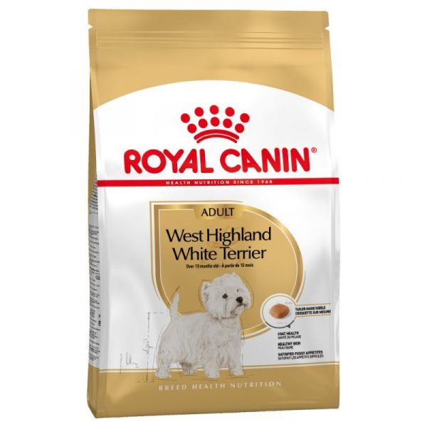 Royal Canin- WESTIE Highland White Terrier Adult храна за бели териери над 10 мес., 3кг