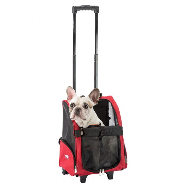 Ferplast Trolley транспортна чанта, раница за куче на колелца - Image 6