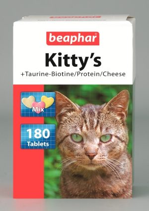 Beaphar Kitty's - сърчица микс 180бр