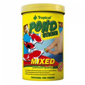 Tropical Pond sticks mixed 90 гр. Пакет гранули за златни рибки и за кои