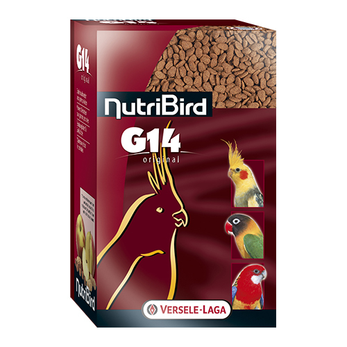 Nutri Bird G14 Original - екструдирана храна за средни папагали, 1кг