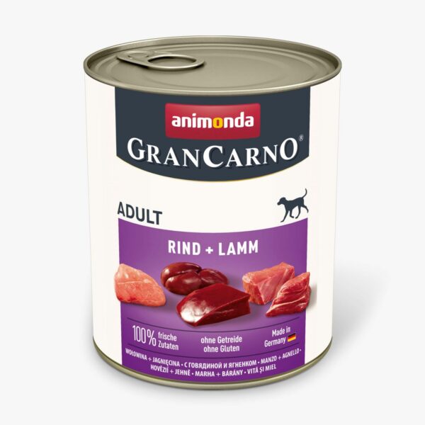 GranCarno® Adult 100% прясно месо за израснали кучета 400 гр - Image 7