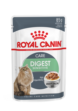 Royal Canin- CARE DIGEST SENSITIVE pouch- паучове за чувствителни котки 85гр