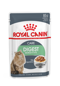 Royal Canin- CARE DIGEST SENSITIVE  pouch- паучове за чувствителни котки 85гр