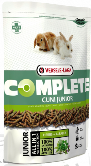 Complete Cuni junior- пълноценна храна за малки зайци 0.500 кг