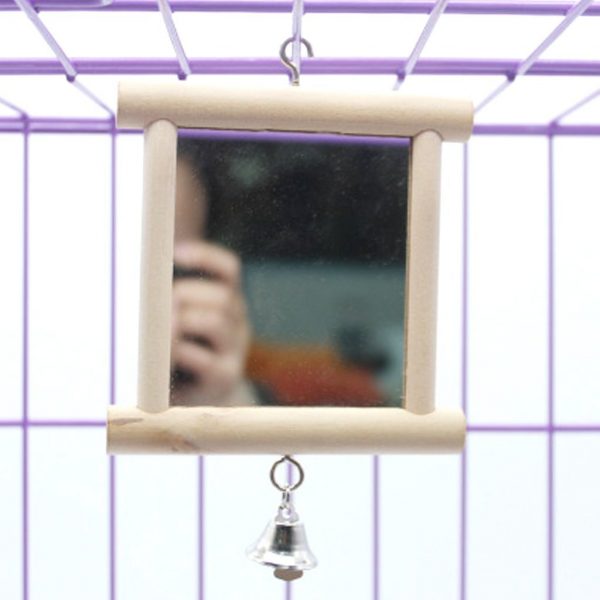 Nobby Огледало за папагали със звънче 10 см