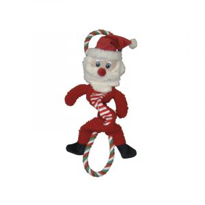 Nobby Плюшен Дядо Коледа с въжета 39 см