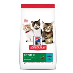 Hill's SP Kitten Tuna за котенца до 1г, кърмещи и бременни с риба тон 1.5кг