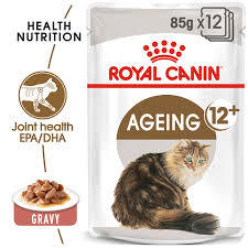 Royal Canin- AGEING 12+- паучове за котки над 12 години 85 гр