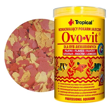 Tropical Ovo vit Допълнителна храна за хайверни риби, с яйчен белтък 250 мл.
