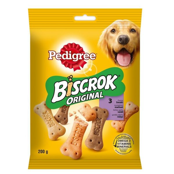 Pedigree Biscrok 200 гр. - комбинация от хрупкави кокалчета