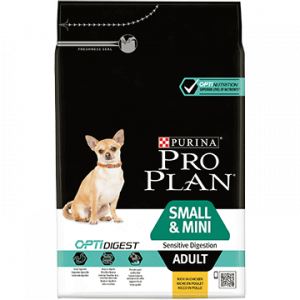 Pro Plan Small & Mini Adult Sensitive Digestion с агне 3 кг