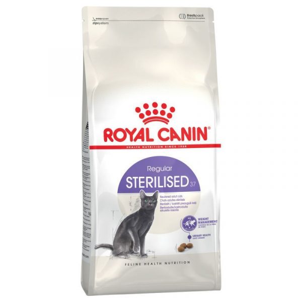 Royal Canin- STERILISED 37 за кастрирани котки- 10 кг