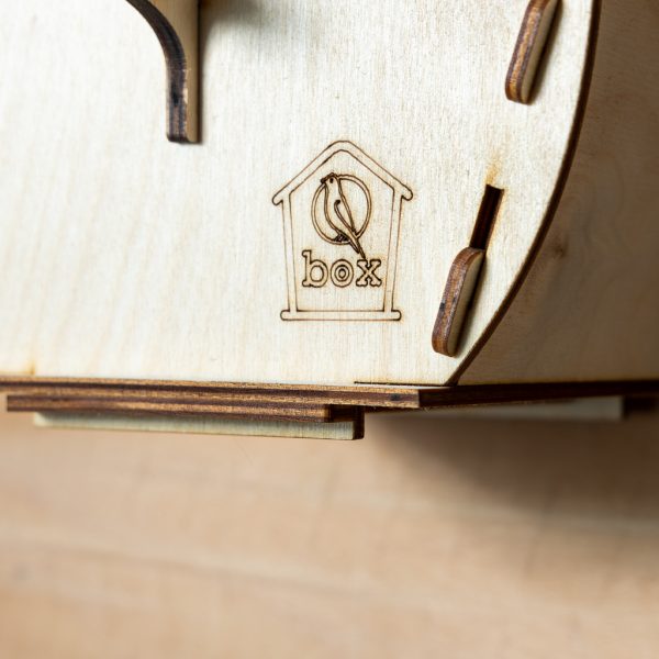 BirdBox Къща за птици - двускатна 4мм - Image 4