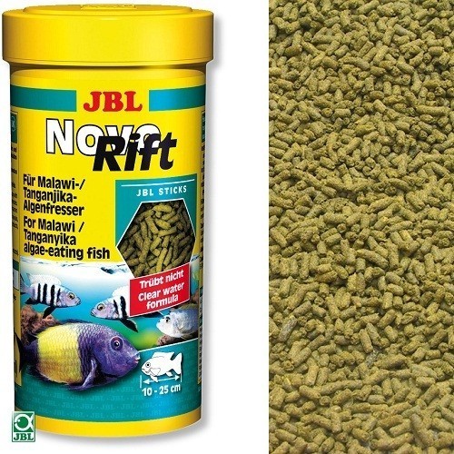 JBL NovoRift 0.250мл. - Храна за Африкански растителноядни цихлиди - гранули