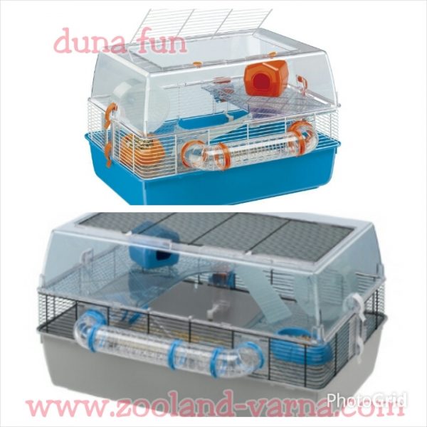 DUNA FUN оборудвана клетка за хамстер, 55 см. - Image 2