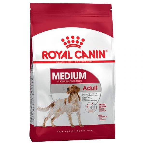 Royal Canin- MEDIUM ADULT храна за израстнали кучета от средните породи над 12м