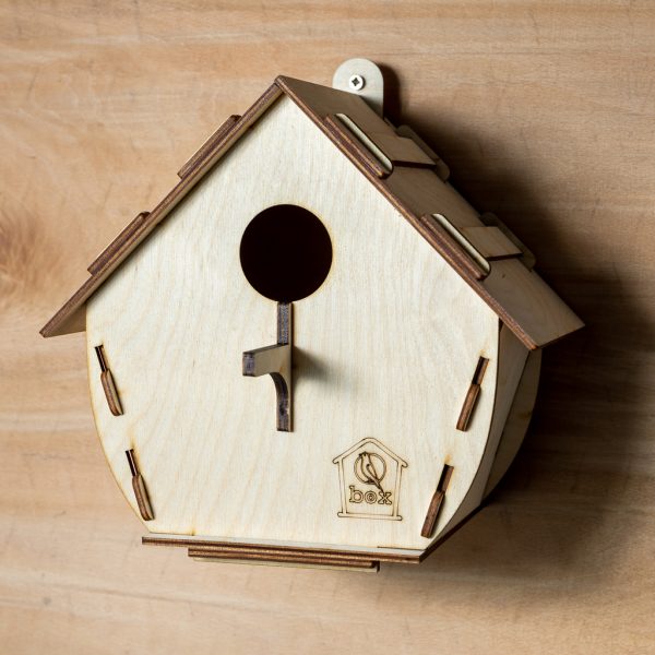 BirdBox Къща за птици - двускатна 4мм