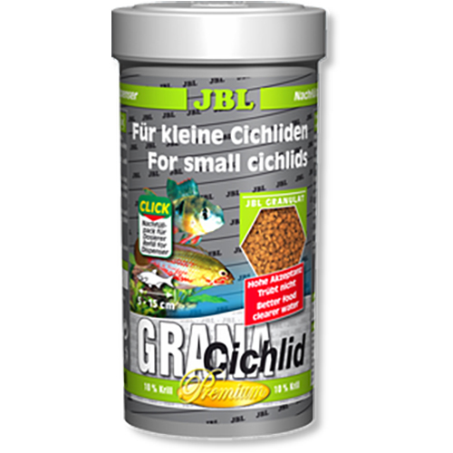JBL Grana Cichlid 250мл. - за месоядни цихлиди, клас "Premium"