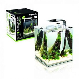 AQUAEL SHRIMP SMART 30, 30 L- черен аквариум за скариди