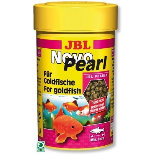 JBL NovoPearl 100мл. - Основна храна за златни рибки - гранула