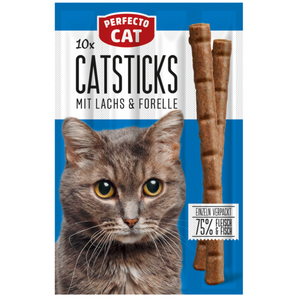 Perfecto Cat Sticks - солети за котка 10бр - Image 3