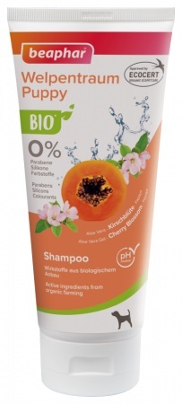 Beaphar BIO Shampoo Puppy 200 мл. шампоан с череша, алое вера, папая