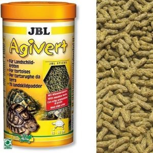 JBL Аgivert 250мл. храна за костенурки, пръчици с ливадни билки