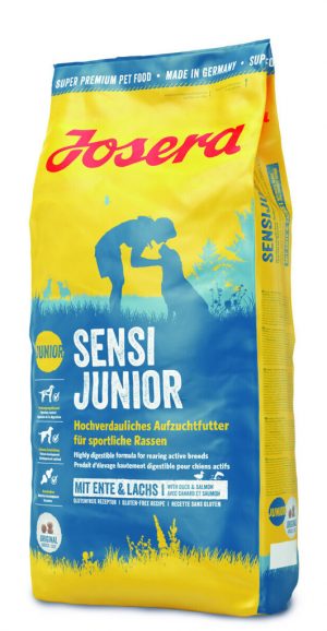 Josera SensiJunior 15 кг; с ПАТИЦА и СЬОМГА