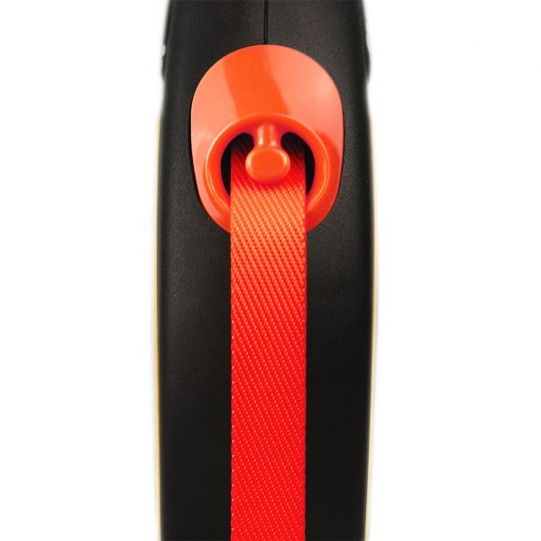 Flexi NEON лента S-M- автоматичен светлоотразителен  цветен повод - Image 4