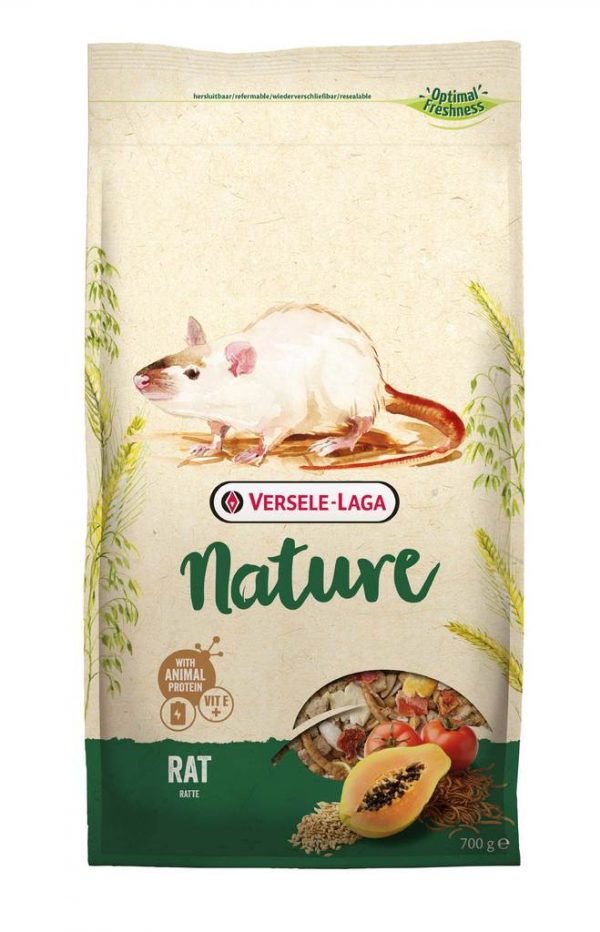 RAT Nature - пълноценна храна за ПЛЪХОВЕ 0,700кг.