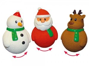 Nobby Коледна латексова играчка 3 вида 13 см