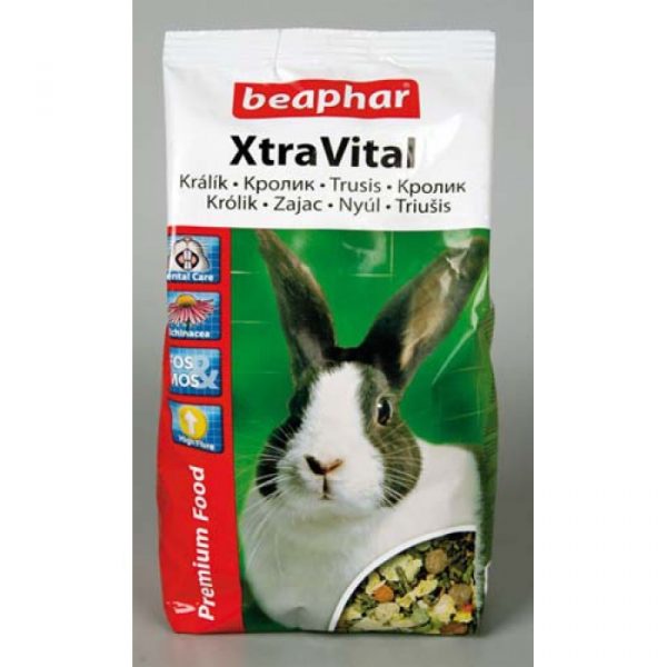 Beaphar Xtra Vital - храна за зайци, 2.5кг