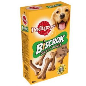 Pedigree Gravy Bones 400g. - месни бисквитки със сос грейви