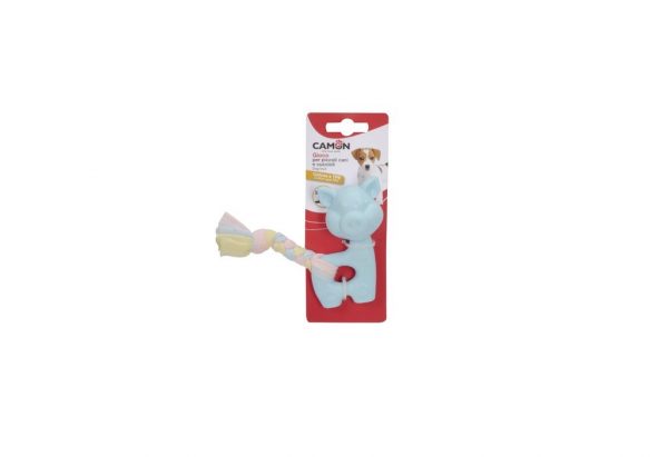 Camon Играчка за куче- животни с памучна плитка и звук - Image 3